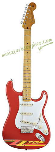 Replica miniature guitar electric made in Bali Indonesia