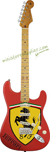 Replica miniature guitar electric made in Bali Indonesia