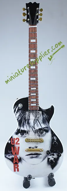 Miniature guitar display U2 War
