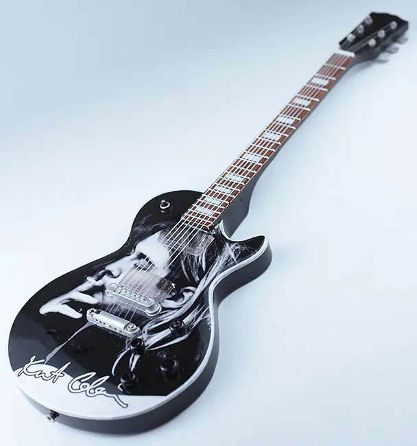 wholesale Miniature guitar model Kurt Cobain Nirvana