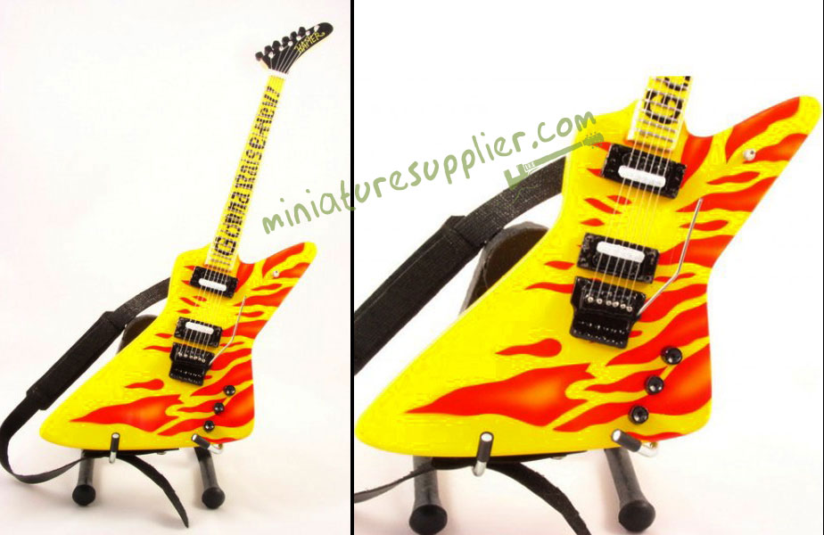 Replica miniature guitar electric made in Bali Indonesia