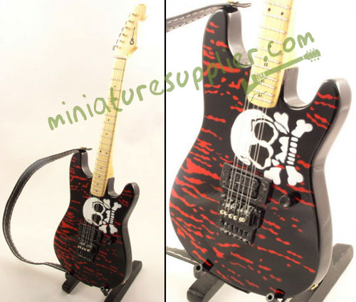 Replica miniature guitar electric made in Bali Indonesia