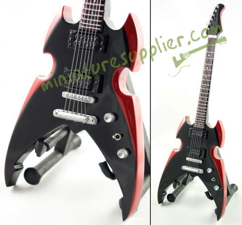 Replica miniature guitar electric made in Bali Indonesia