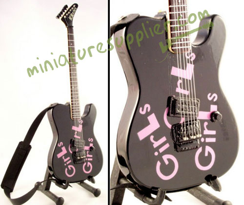 Replica miniature guitar electric made in Bali Indonesia