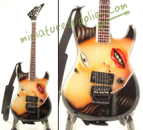 Replica miniature guitar electric made in Bali Indonesia