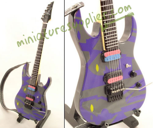 Replica miniature guitar electric made in Bali Indonesia