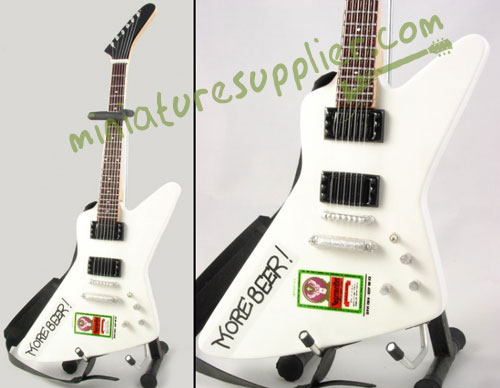 Replica miniature guitar electric made in Bali Indonesia