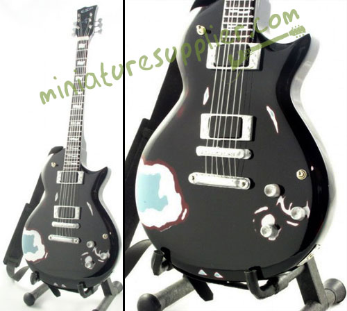 Replica miniature guitar electric made in Bali Indonesia