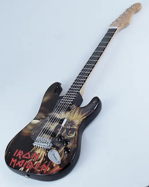 wholesale miniature guitar Iron Maiden in cheap price
