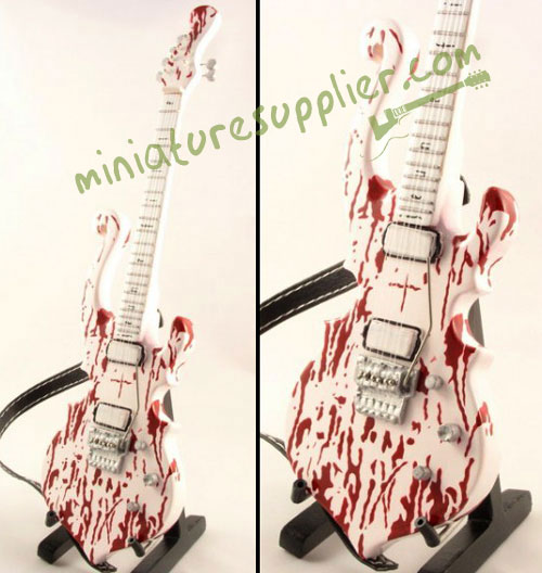 Replica miniature guitar electric made in Bali Indonesia