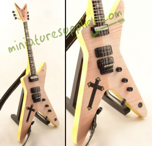 Replica miniature guitar electric made in Bali Indonesia