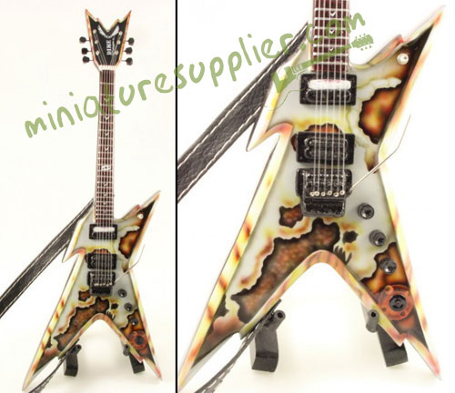 Replica miniature guitar electric made in Bali Indonesia