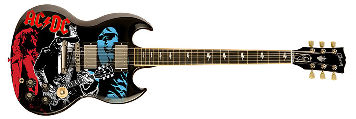 Replica miniature guitar electric made in Bali Indonesia