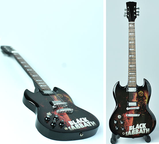 Replica miniature guitar electric made in Bali Indonesia