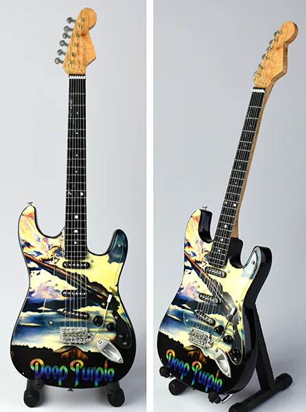 Replica miniature guitar electric made in Bali Indonesia