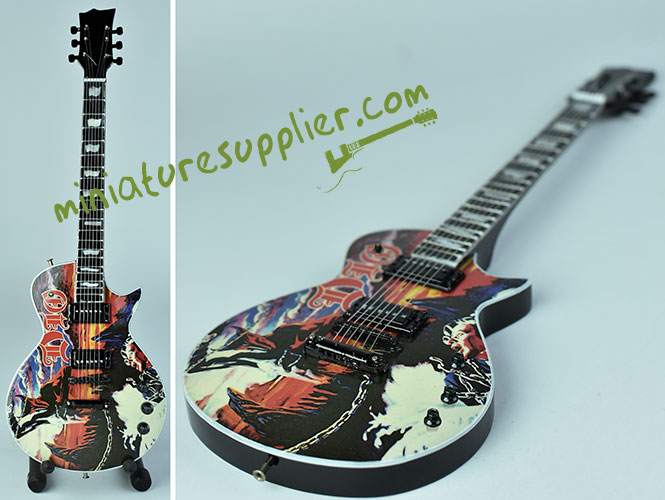 Replica miniature guitar electric made in Bali Indonesia
