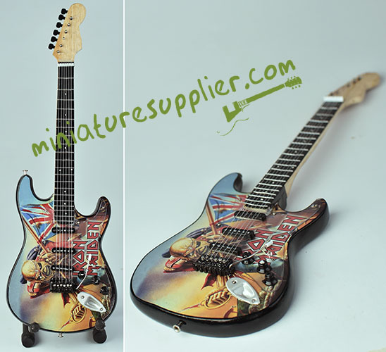 Replica miniature guitar electric made in Bali Indonesia