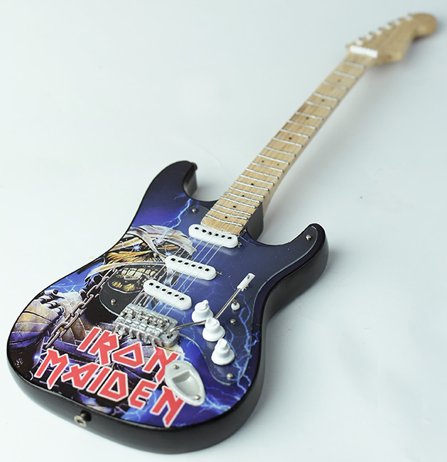 wholesale miniature guitar Iron Maiden Eddie Mummy in cheap price