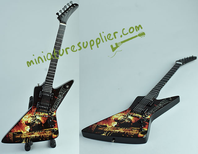 Replica miniature guitar electric made in Bali Indonesia