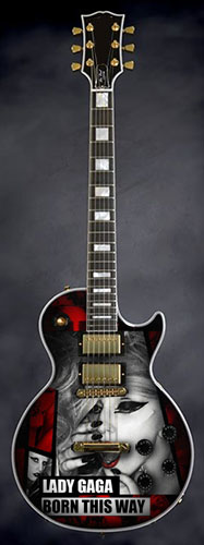 Replica miniature guitar electric made in Bali Indonesia