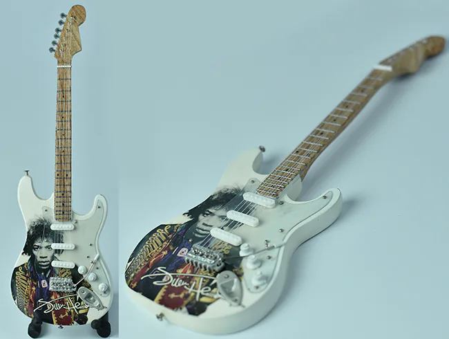 Replica miniature guitar electric made in Bali Indonesia