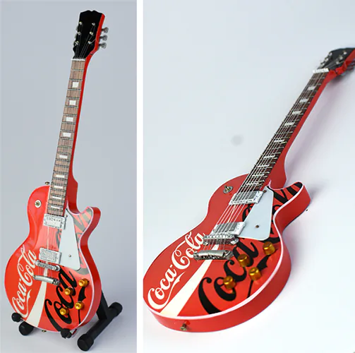 Replica miniature guitar electric made in Bali Indonesia