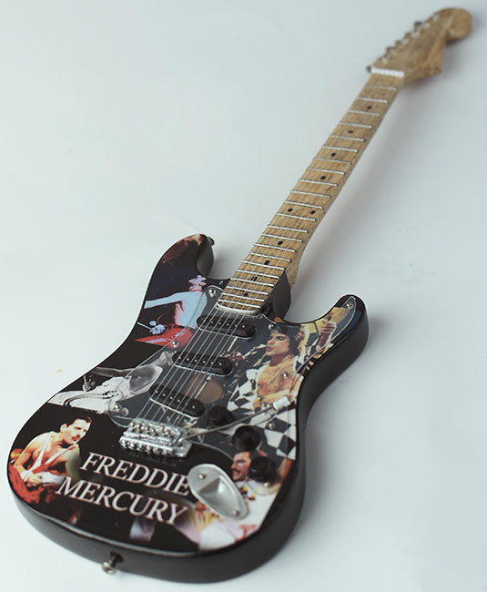 wholesale miniature guitar Freddie Mercury in cheap price