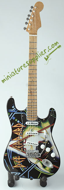 Miniature guitra Def Leppard 