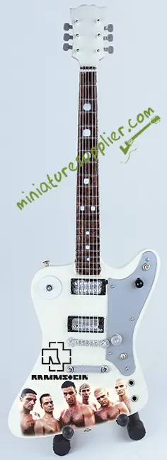 Miniature guitar replica Rammstein