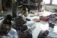 miniature guitar replica in exclusive quality