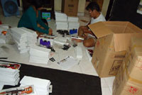safty packing product miniature guitar