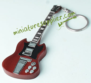 Replica miniature guitar electric made in Bali Indonesia