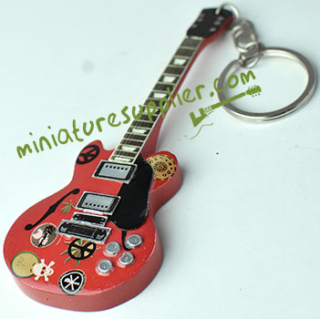 Replica miniature guitar electric made in Bali Indonesia