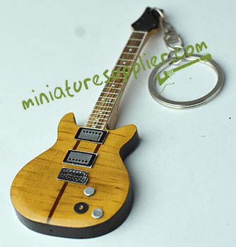 Replica miniature guitar electric made in Bali Indonesia