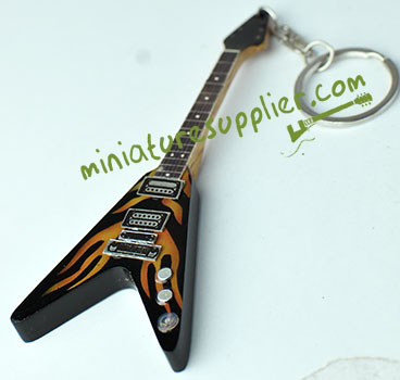 Replica miniature guitar electric made in Bali Indonesia