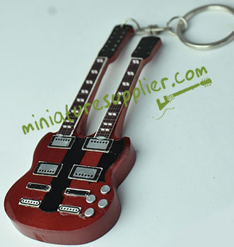 Replica miniature guitar electric made in Bali Indonesia