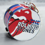 Drum Keyring The Rolling Stones British Flag