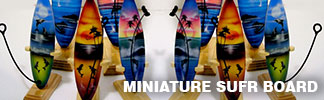Miniature Surf bord replica