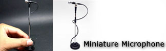 Mini microphone replica
