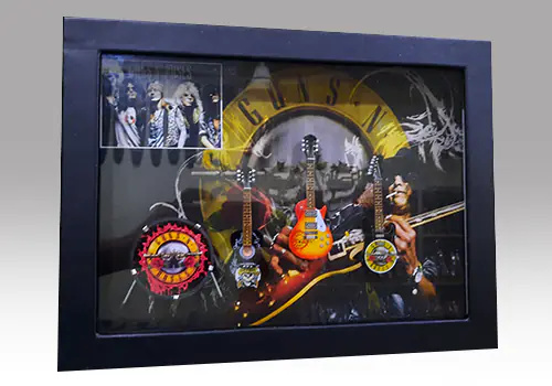 Shadow box Guns n Roses