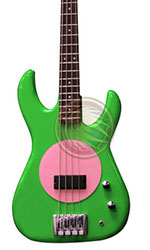 Miniature Bass Flea RHCP, black and green color