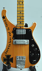 Miniature Bass Lemmy Kilmister Motorhead