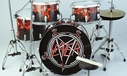 Miniature drum set Slayer, Drum set mininiature
