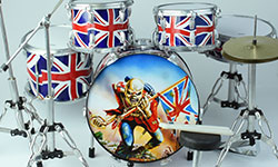 Production and supply miniature drum kits Iron Maiden, Invasion Of Rarities
