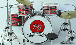 Production and supply miniature drum kits Dave Grohl - Foo Fighters