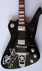 miniature guitar kit Paul Stanley signature