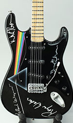 production miniature guitar decal printing Pink Floyd Dark Side of The Moon