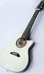 miniature acoustic guitar model