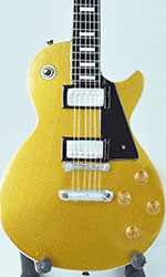 miniature guitar Joe Bonamassa gold color