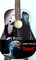 supply best miniature acoustic guitar Corey Taylor Slipknot